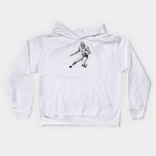 american football Kids Hoodie